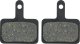 GALFER Plaquettes de Frein Disc Standard pour Shimano - semi-métallique - acier/SH-002