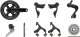 Shimano Groupe à Capteur de Puissance Dura-Ace Di2 R9250 2x12 40-54 - noir/172,5 mm 40-54, 11-34