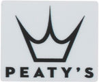 Peatys Calcomanía Crown Logo
