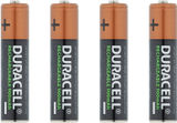 Duracell Pile AAA HR03 Rechargeable - 4 pièces