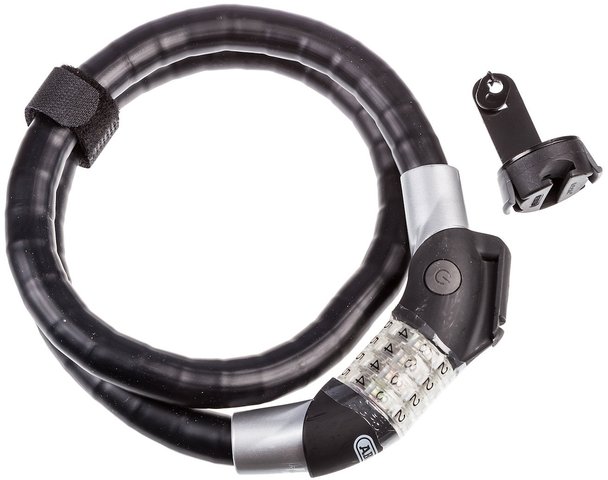 ABUS Câble Antivol Blindé Steel-O-Flex Raydo Pro 1460 - noir/85 cm / KF