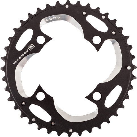 Shimano XT FC-M782 10-speed Chainring - black-silver/40 tooth