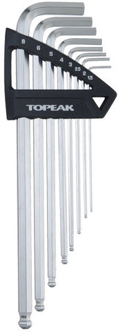 Topeak DuoHex Wrench Innensechskantschlüssel-Set - silber/universal