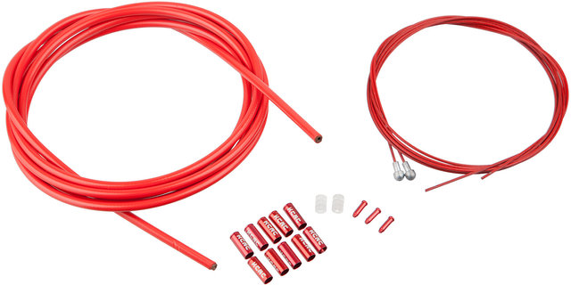 KCNC Road Brake Cable Set - red/universal