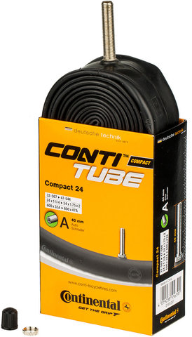 Continental Compact 24 Inner Tube - universal/24x1 1/4-1.75x2 Schrader 34 mm