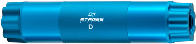 Stages Eje de pedalier para SRAM BB30 / Easton / Race Face BB30 / Specialized - azul/tipo 4