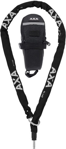 Axa RLC 140 Plug-In Chain + Saddle Bag - black/universal