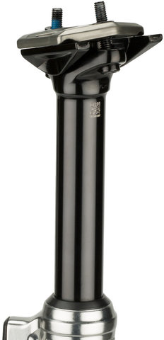 XLC All MTN Seatpost SP-T10 with Remote - black/31.6 mm / 350 mm / SB 0 mm