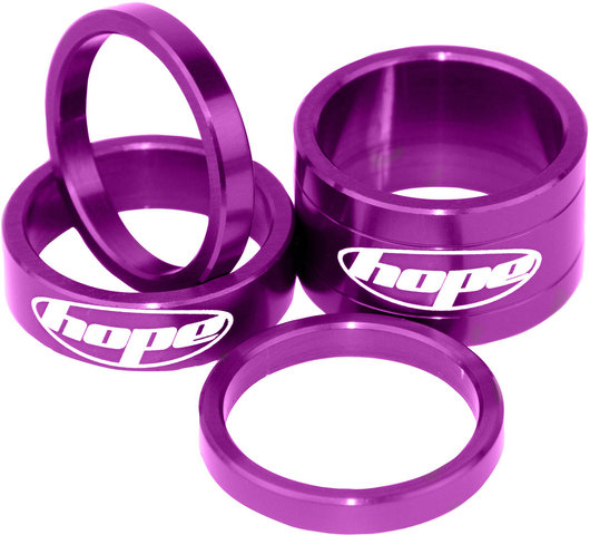 Hope Space Doctor Spacer Set for 1 1/8" - purple/universal