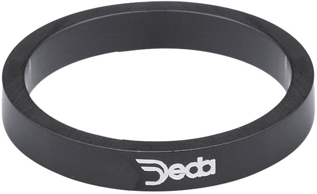 DEDA Metal Headset Spacer for 1 1/8" - black-matte/5 mm