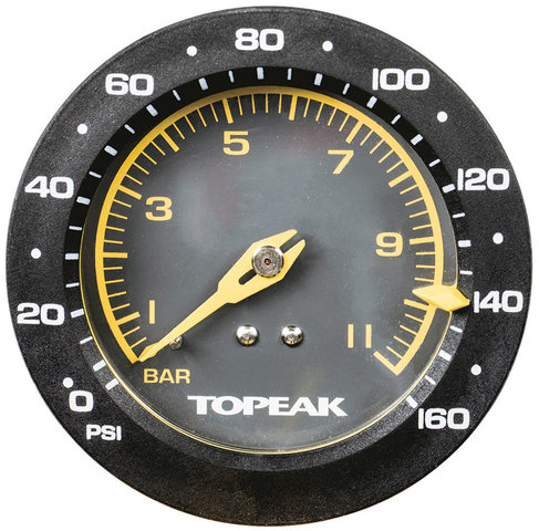 Topeak JoeBlow Sport III Standpumpe - schwarz-gelb/universal