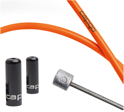 capgo Set de cables BL para tijas de sillín Vario - neon orange/universal