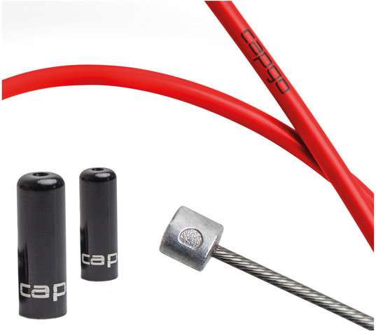 capgo BL Cable Set for Dropper Posts - red/universal