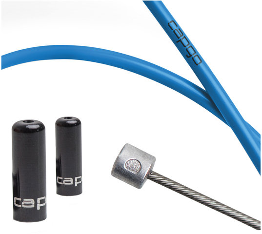 capgo BL Cable Set for Dropper Posts - blue/universal
