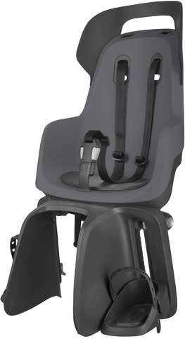 bobike GO Kindersitz mit Gepäckträgerhalterung - macaron grey/universal