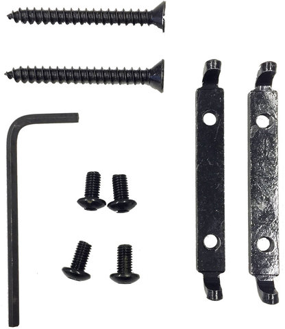 Feedback Sports Mounting Kit for Velo Wall 2D / Velo Wall Rack Cradle Arms - black-silver/universal