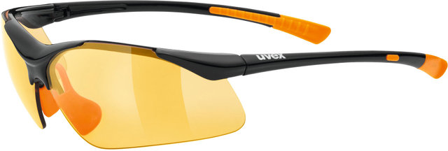 uvex Lunettes de Sport sportstyle 223 - black-orange/one size