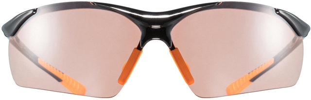 uvex sportstyle 223 Sports Glasses - black-orange/one size
