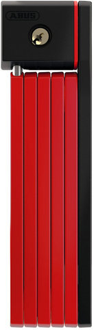 ABUS uGrip Bordo 5700 Faltschloss mit Transporttasche - red/80 cm