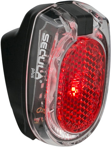 busch+müller Secula Plus LED Rücklicht mit StVZO-Zulassung - rot-transparent/Schutzblechmontage