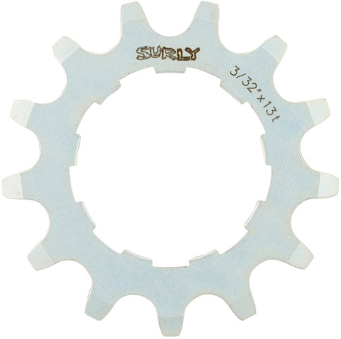 Surly Singlespeed Cassette Cog, 3/32" - silver/13 tooth