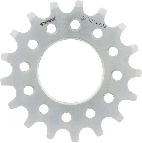 Surly SingleSpeed Track Cog Sprocket 3/32" - silver/17 tooth
