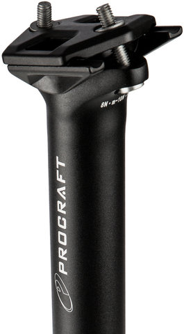 Procraft Superlight II Sattelstütze - schwarz/31,6 mm / 400 mm / SB 0 mm