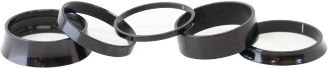White Industries Headset Spacer Kit - black/1 1/8"