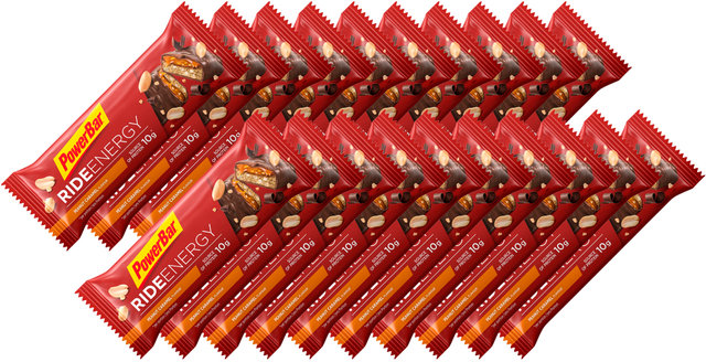 Powerbar Barre Ride Energy - 20 pièces - peanut-caramel/1100 g