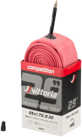 Vittoria Chambre à Air Competition Latex pour 29" - universal/29 x 1,7-2,3 SV 48 mm