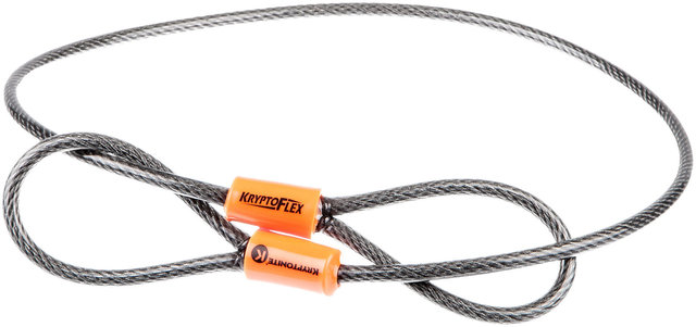 Kryptonite Cable de trabilla CableKryptoFlex® Looped Cable - plata/900 cm