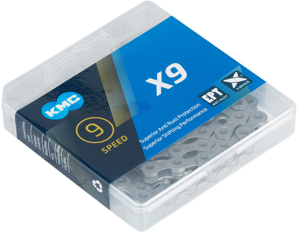 KMC X9 Kette 9-fach - ept silver/9 fach