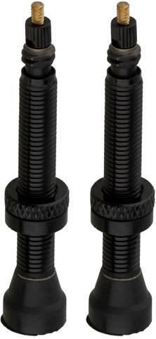 bc basic Válvulas tubeless - 2 Unidades - negro/44 mm