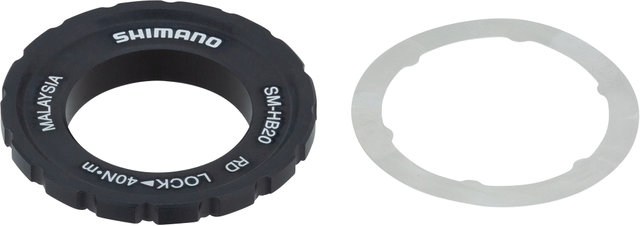 Shimano Verschlussring / Lockring Center Lock SM-HB20 - schwarz/universal