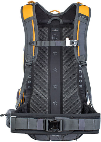 evoc FR Trail E-Ride Protector Backpack - loam-carbon grey/20 litres