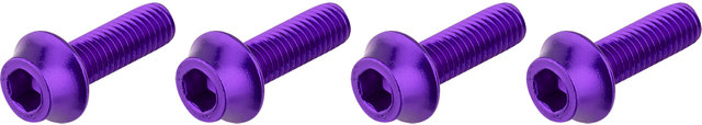 Wolf Tooth Components Tornillos para portabidones - purple/universal