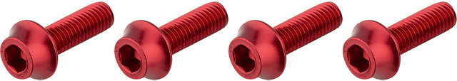 Wolf Tooth Components Tornillos para portabidones - red/universal