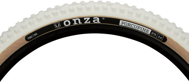 Onza Porcupine TRC SC60 27,5" White Edition Faltreifen - weiß-braun/27,5x2,4