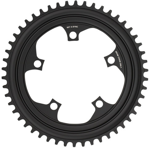 SRAM X-Sync Chainring for Force 1 / Rival 1 / CX 1, 110 mm - black/50 tooth