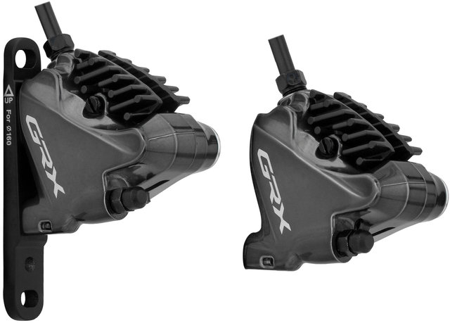 Shimano GRX Di2 RX815 1x11 42 Groupset - black/175.0 mm 42 tooth / 11-30 / external junction box