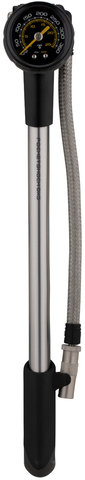Topeak PocketShock DXG XL Dämpferpumpe mit Stahlflexschlauch - schwarz-silber/universal