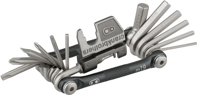 crankbrothers Outil Multifonctions M19 - nickel/universal