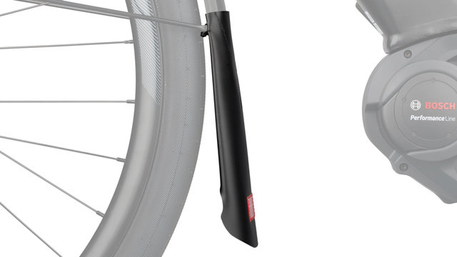 FAHRER Protection contre les Éclaboussures E-Bike Latz - noir/universal