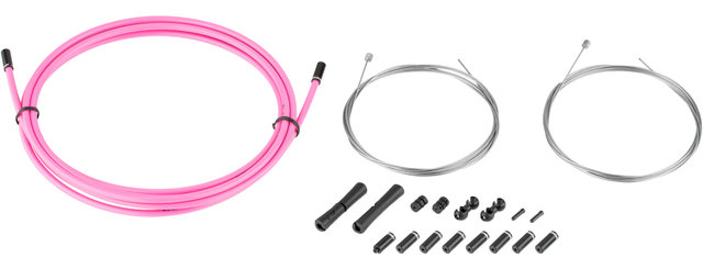 Jagwire Set de cables de cambios 2X Sport - rosa/universal