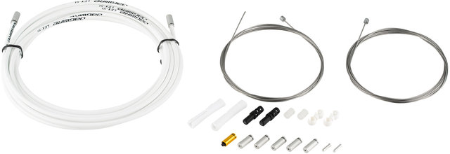 Jagwire Sport XL Shifter Cable Set - white/universal