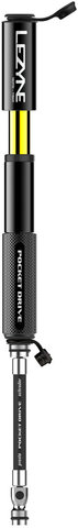 Lezyne Pocket Drive Minipumpe - schwarz-glänzend/universal