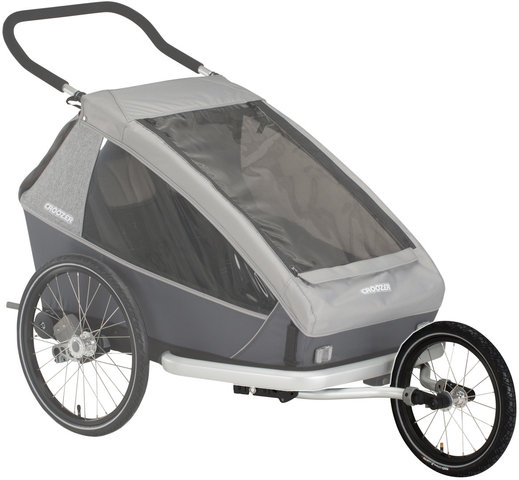 Croozer Jogger Set for Kid Two-Seaters as of 2018 - black-silver/universal