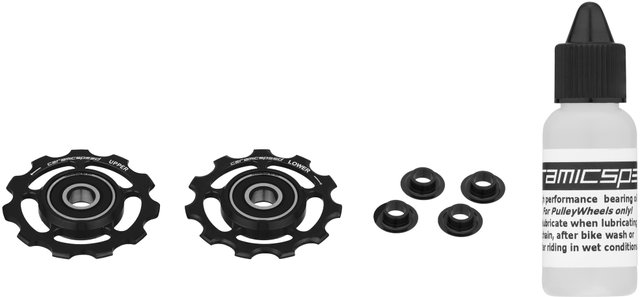 CeramicSpeed Galets de Dérailleur Shimano 11 vitesses - black/universal