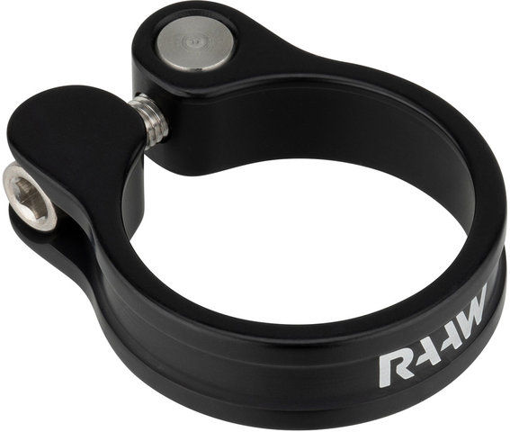 RAAW Mountain Bikes Abrazadera de sillín - black anodized/34,9 mm