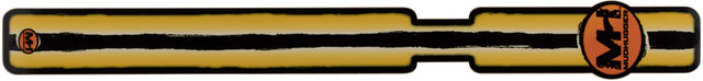 Mudhugger Calcomanía para guardabarros delantero Front Long Decal - yellow/universal